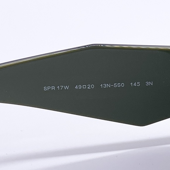 NEW PRADA PR17WS 13N5S0 UNISEX GREEN SUNGLASSES PRADA SPR 17W 13N-5S0 PR 17WS - Picture 11 of 13